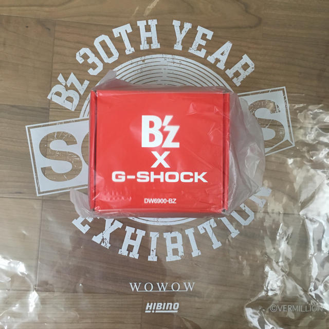 送料無料 即発送 B'z G-SHOCK DW-6900 RED