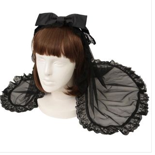 アンジェリックプリティー(Angelic Pretty)のAngel Ribbonベールカチューシャ(カチューシャ)