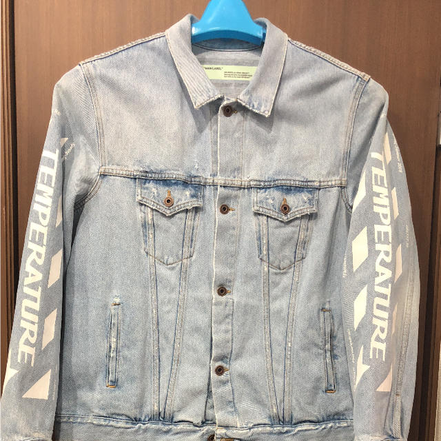 Off-White - Off-White デニムジャケット 18ss Gジャンの通販 by Off-White - Off-White デニムジャケット 18ss Gジャンの通販 by