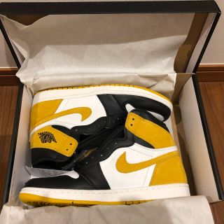 ナイキ(NIKE)の【SNKRS購入】28.5 Air Jordan 1 yellow ochre(スニーカー)