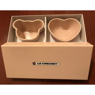 ルクルーゼ(LE CREUSET)の未使用品！！LE CREUSETベビー用ラムカン(離乳食器セット)