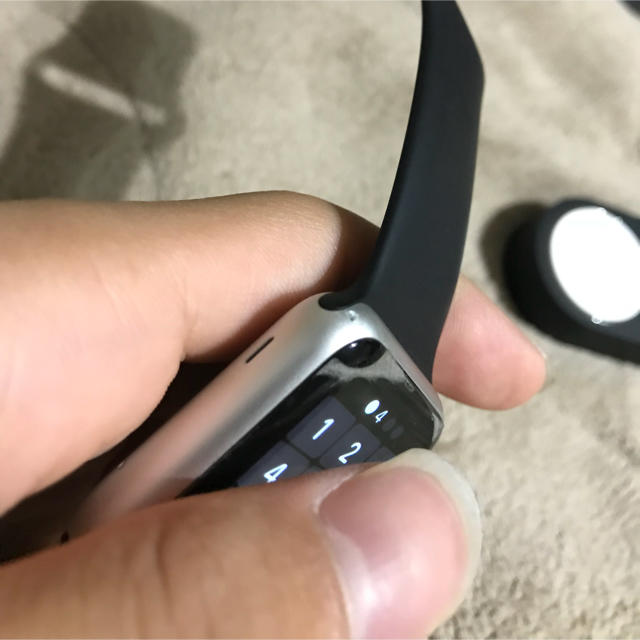 Apple Watch(アップルウォッチ)のApple Watch series1 silver  スマホ/家電/カメラのスマートフォン/携帯電話(スマートフォン本体)の商品写真