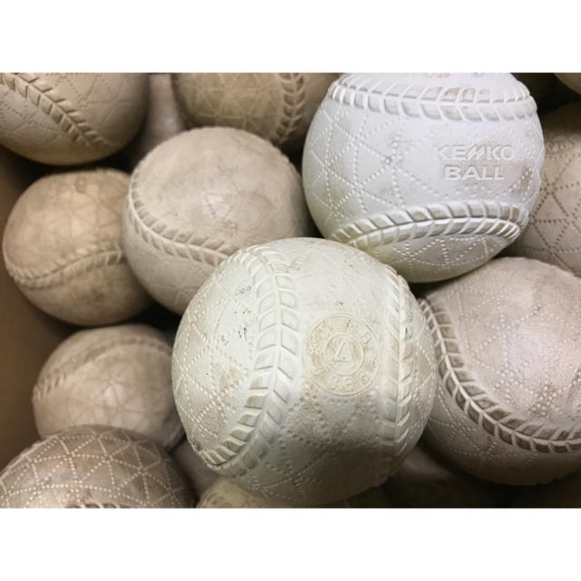 軟式A球野球ボール 中古40個の通販 by Tap's shop｜ラクマ