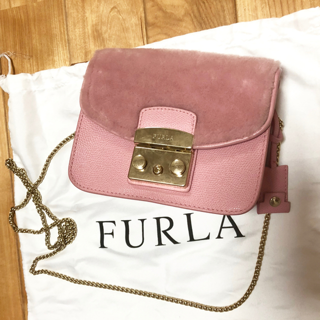 FURLA メトロポリス ピンク