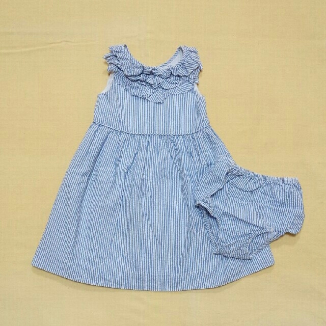 Ralph Lauren(ラルフローレン)のラルフローレン　ノースリーブ　ワンピース　サマードレス　90 キッズ/ベビー/マタニティのキッズ服女の子用(90cm~)(ワンピース)の商品写真