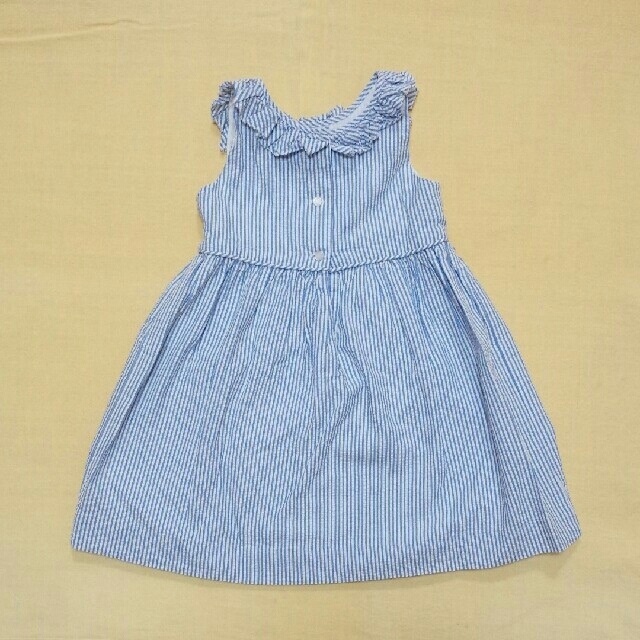 Ralph Lauren(ラルフローレン)のラルフローレン　ノースリーブ　ワンピース　サマードレス　90 キッズ/ベビー/マタニティのキッズ服女の子用(90cm~)(ワンピース)の商品写真