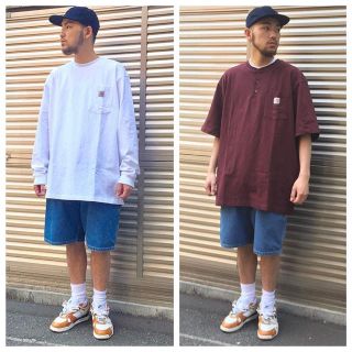 カーハート(carhartt)のCarhartt USA デニム バギー ショーツ w30(ショートパンツ)