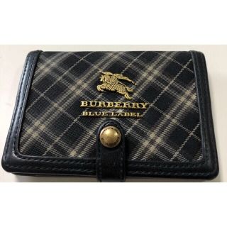 バーバリーブルーレーベル(BURBERRY BLUE LABEL)のバーバリー ブルーレーベル パスケース(名刺入れ/定期入れ)