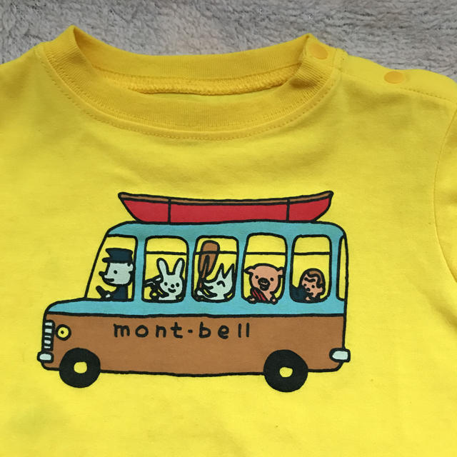 mont bell(モンベル)のモンベル  90  Tシャツ！ キッズ/ベビー/マタニティのキッズ服男の子用(90cm~)(Tシャツ/カットソー)の商品写真