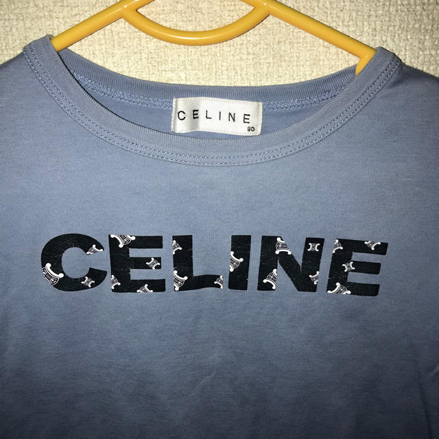 celine(セリーヌ)の☆セリーヌ 90 Tシャツ ブルー☆ キッズ/ベビー/マタニティのベビー服(~85cm)(Ｔシャツ)の商品写真