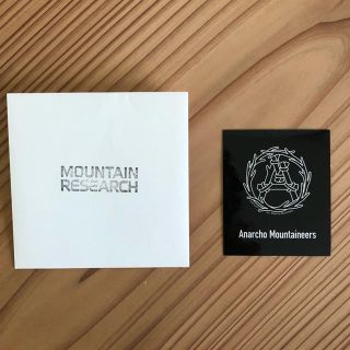 マウンテンリサーチ(MOUNTAIN RESEARCH)のMountain research マウンテンリサーチ ステッカー(その他)