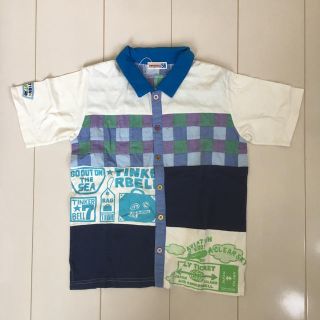 ティンカーベル(TINKERBELL)のTINKERBELL  襟付きシャツ  140(Tシャツ/カットソー)
