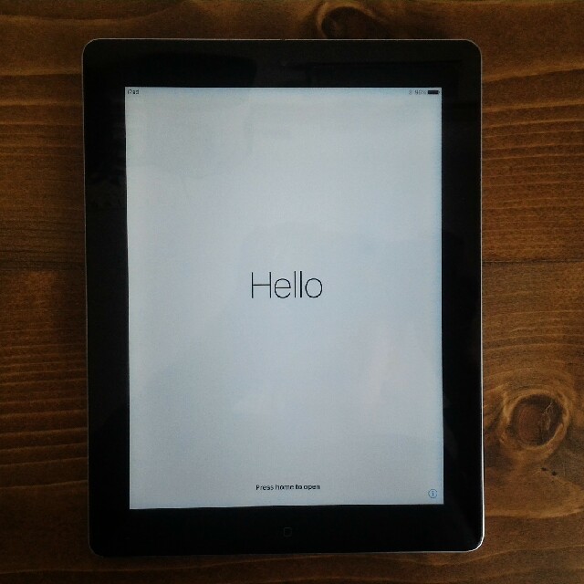 iPad 第四世代(Retinaディスプレイモデル) 16GB Wi-Fiモデル