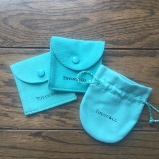 ティファニー(Tiffany & Co.)のTiffany ジュエリー袋 3点セット(ショップ袋)