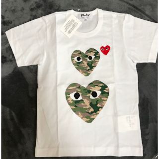 コムデギャルソン(COMME des GARCONS)のプレイ コムデギャルソン Tシャツ Ｍ(Tシャツ(半袖/袖なし))