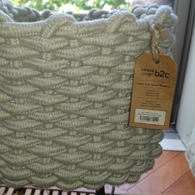 sarasa design コットンバスケットL 2点の通販 by aya4243's shop|ラクマ sarasa design コットンバスケットL 2点の通販 by aya4243's shop|ラクマ