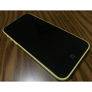 アップル(Apple)のたむらさん専用! simフリー iPhone5c 16g イエロー(スマートフォン本体)