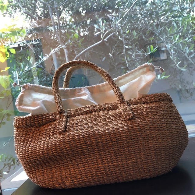 MUJI (無印良品)(ムジルシリョウヒン)の無印 かごバッグ レディースのバッグ(かごバッグ/ストローバッグ)の商品写真