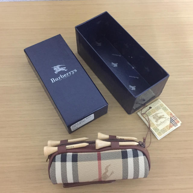 BURBERRY - 新品未使用 バーバリー ゴルフボールケースの通販 by BURBERRY - 新品未使用 バーバリー ゴルフボールケースの通販 by