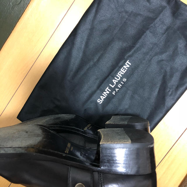 Saint Laurent(サンローラン)のsaint laurent paris リングブーツ メンズの靴/シューズ(ブーツ)の商品写真