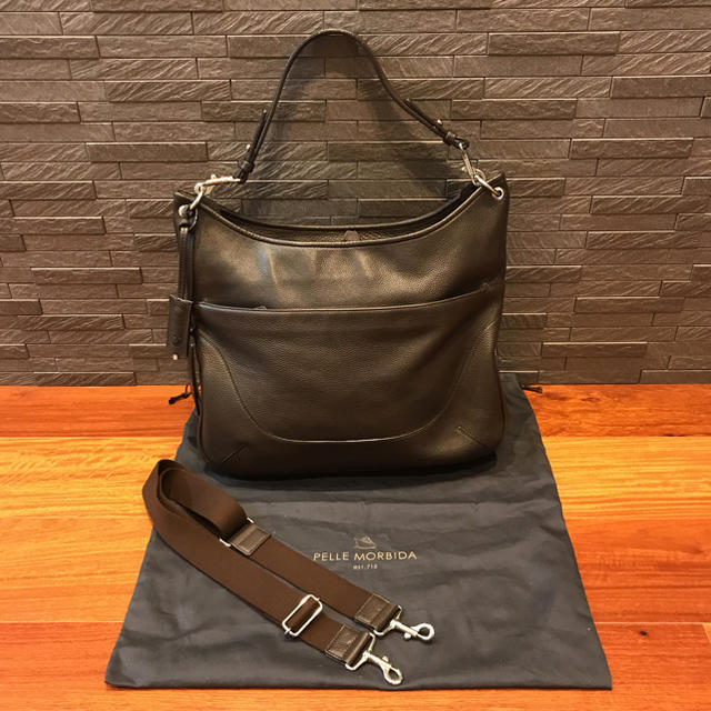 PELLE MORBIDA(ペッレ モルビダ)の＊ジュン様専用＊PELLE MORBIDA ペッレモルビダ ショルダーバッグ メンズのバッグ(ショルダーバッグ)の商品写真