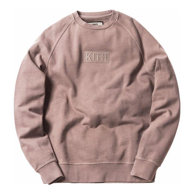 XXL KITH Classic Logo Crewneck Cinder