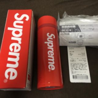 シュプリーム(Supreme)のシュプリーム 水筒 赤 箱付  supreme(その他)