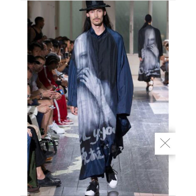 Yohji Yamamoto(ヨウジヤマモト)のYohji Yamamoto 内田すずめ シルクシャツ  メンズのトップス(シャツ)の商品写真