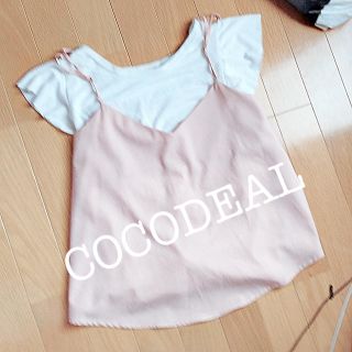 ココディール(COCO DEAL)のココディール♡重ね着トップス(Tシャツ(半袖/袖なし))