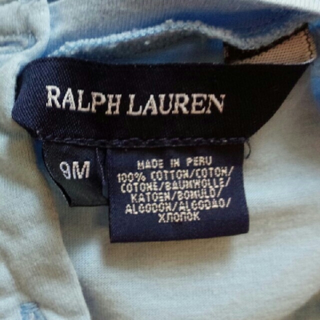 POLO RALPH LAUREN(ポロラルフローレン)のラルフローレン　女児Tシャツ　9Ｍ キッズ/ベビー/マタニティのベビー服(~85cm)(シャツ/カットソー)の商品写真