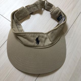 ラルフローレン(Ralph Lauren)のラルフローレン  サンバイザー  キッズ(帽子)