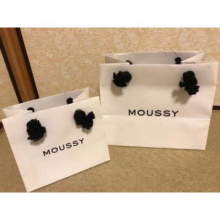 マウジー(moussy)のマウジー 紙袋(ショップ袋)