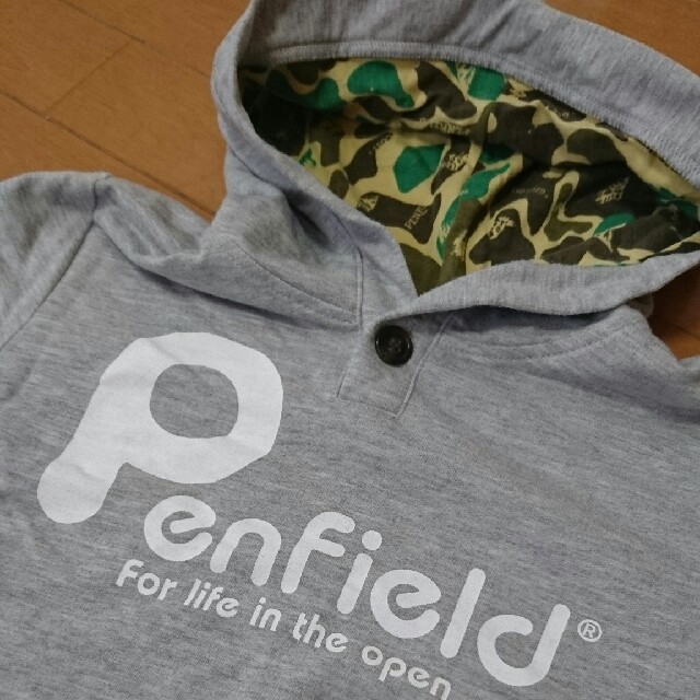 PEN FIELD(ペンフィールド)の美品　Pen Field 半袖　140 Tｼｬﾂ　半袖ﾊﾟｰｶｰ キッズ/ベビー/マタニティのキッズ服男の子用(90cm~)(Tシャツ/カットソー)の商品写真