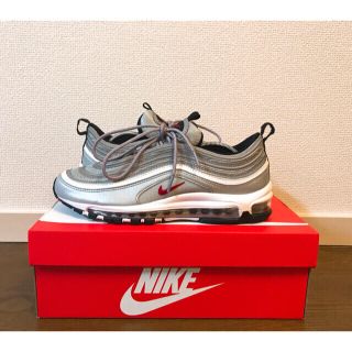 ナイキ(NIKE)のairmax97 og エアマックス97 シルバー 28.0(スニーカー)