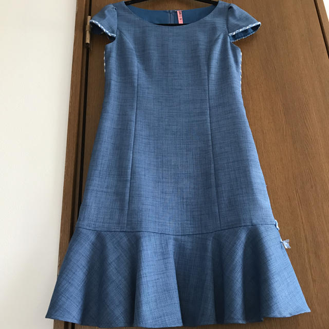 Rene 膝丈リボンワンピース 34 レディース ワンピース confeitariareis ...