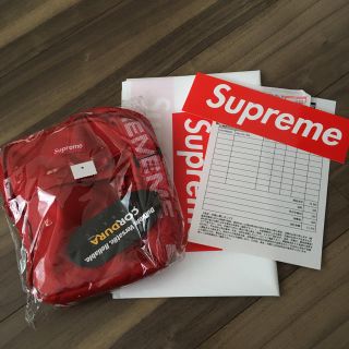 シュプリーム(Supreme)のSupreme 18ss Shoulder bag ショルダー red 赤(ショルダーバッグ)