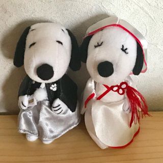 スヌーピー(SNOOPY)のスヌーピー 和装 ウェディングドール(ぬいぐるみ)