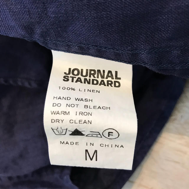 JOURNAL STANDARD(ジャーナルスタンダード)のJOURNAL STANDARD 7分丈リネンシャツ メンズのトップス(シャツ)の商品写真