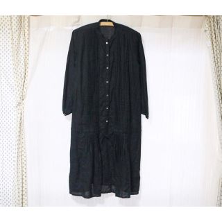 フォグリネンワーク(fog linen work)の11日明日まで！ fog linenwork ワンピース 黒(ロングワンピース/マキシワンピース)