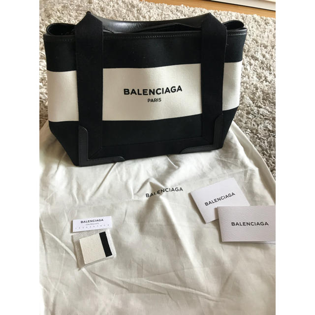 最終価格！balenciaga 限定カラー ネイビー カバ ☆新品未使用^_^バッグ