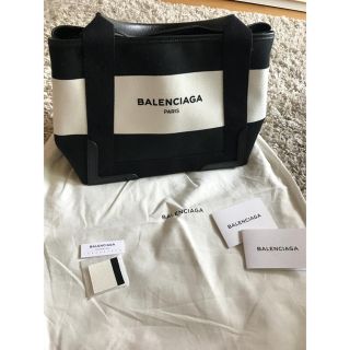 バレンシアガバッグ(BALENCIAGA BAG)の最終価格！balenciaga 限定カラー ネイビー カバ ☆新品未使用^_^(トートバッグ)