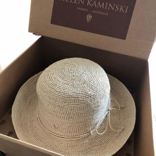 ヘレンカミンスキー(HELEN KAMINSKI)の新品・未使用＊ヘレンカミンスキー プロバンス10 ナチュラル(麦わら帽子/ストローハット)