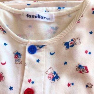 ファミリア(familiar)のファミリア120パジャマ☆使用感あります☆着心地良しです☆☆(パジャマ)