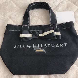 ジルバイジルスチュアート(JILL by JILLSTUART)の新品 ジルバイ バッグ バッグチープトートバック ブラック サブバッグ OL(トートバッグ)