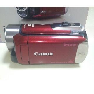 キヤノン(Canon)の値下げ✨ビデオカメラ  Canon  HFR10 おまけバッテリー付(ビデオカメラ)