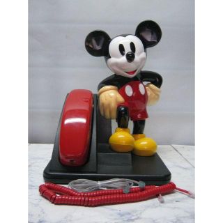 ディズニー(Disney)の真正品USA・ディズニー・ミッキーマウス電話器AT&T（使用可）(その他)