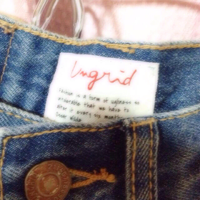 Ungrid(アングリッド)のungrid デニムロングスカート レディースのスカート(ロングスカート)の商品写真
