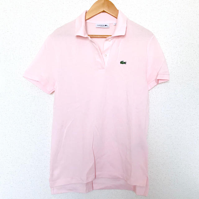 LACOSTE(ラコステ)の【新品】ラコステ LACOSTE ポロシャツ (サイズ34/ピンク) レディースのトップス(ポロシャツ)の商品写真