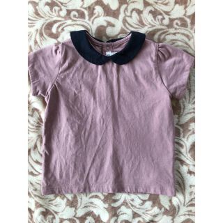 プチバトー(PETIT BATEAU)のmamas&papas 18-24m 襟 半袖ブラウス (シャツ/カットソー)