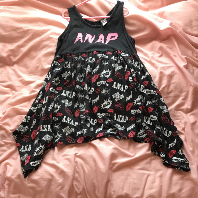 ANAP Kids(アナップキッズ)のANAPGIRL   ワンピース キッズ/ベビー/マタニティのキッズ服女の子用(90cm~)(ワンピース)の商品写真